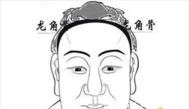 日月角&“头生九龙骨,早晚必显贵”,九龙骨是啥?老祖宗辨人术准吗