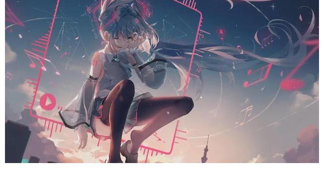 动漫美图：2021初音未来