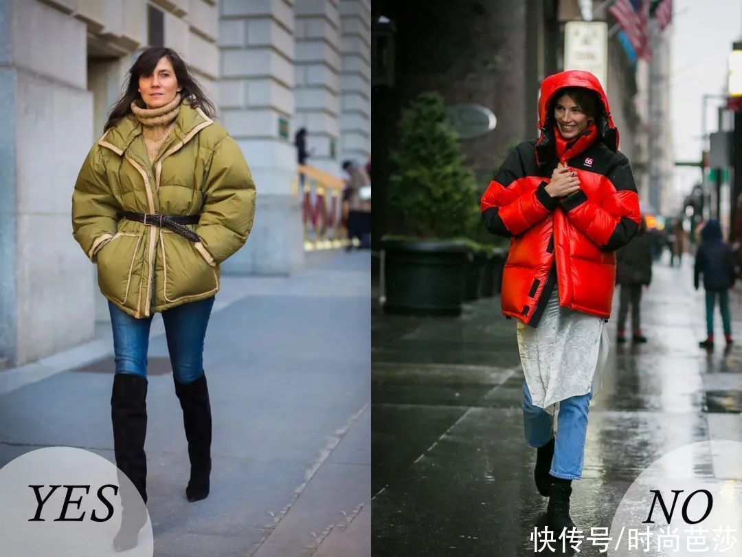 穿羽绒服显瘦?我怀疑你在跟我开玩笑