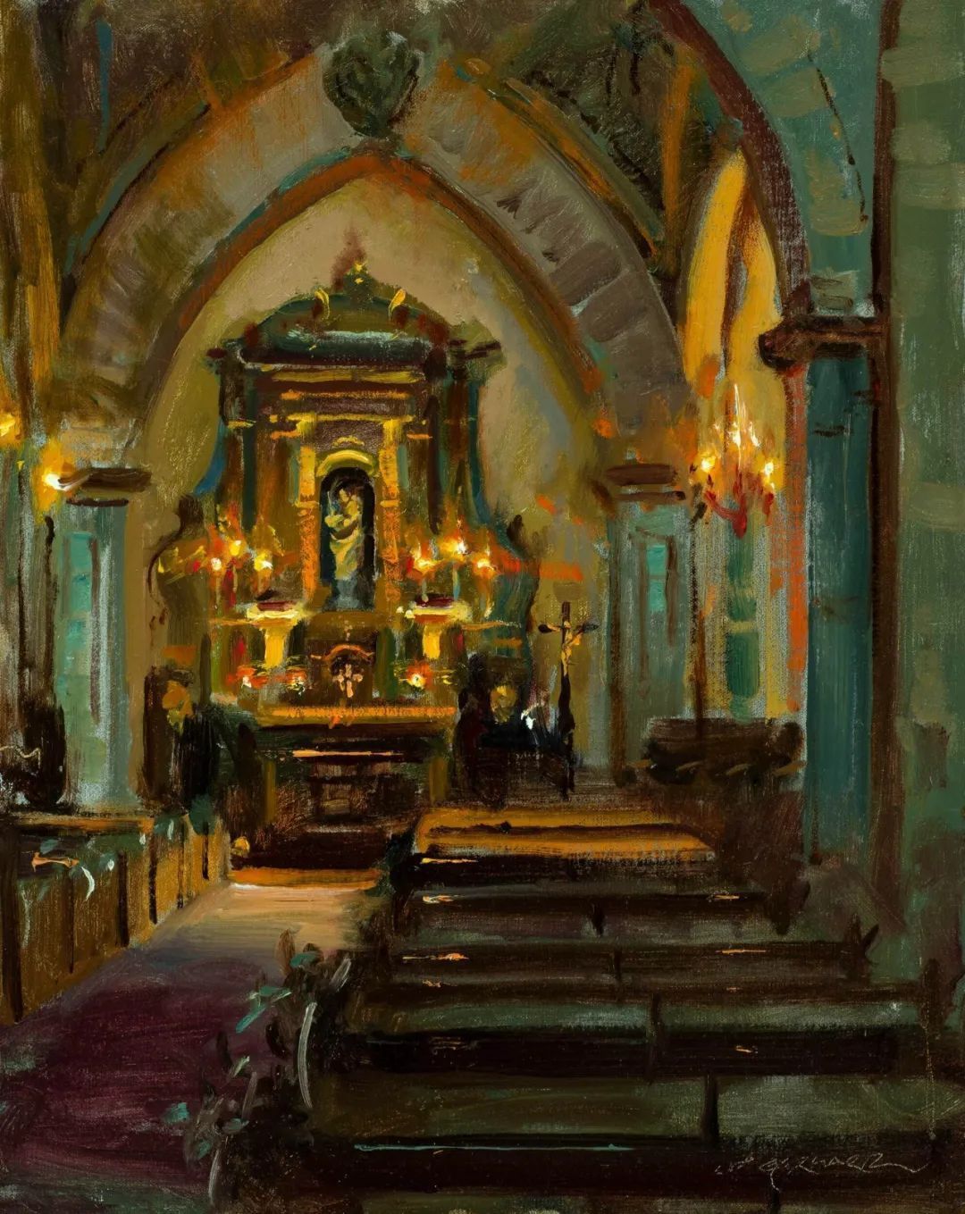 华金·索罗拉|他松散风格的油画,有着特殊令人回味的美