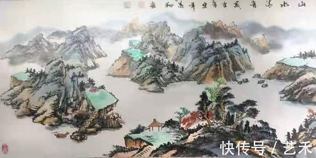 一等奖!徐慕翔——中国当代德艺双馨艺术家丨远景收眼底 动中藏恬静