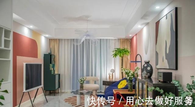 色彩|色彩缤纷的独居之宅，90后女孩的120㎡果然够个性！