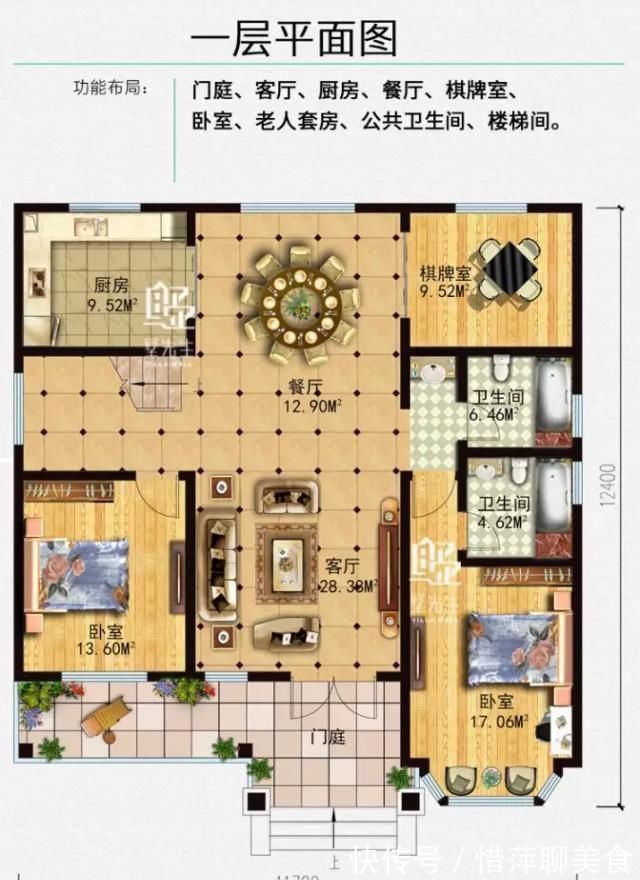 图纸|5套乡村小别墅, 10年后最流行的款式, 每一款都很美!