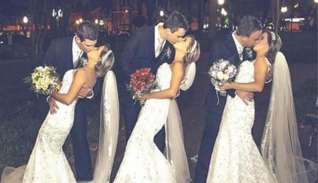 受精卵|三胞胎兄弟迎娶三胞胎姐妹,现场宾客傻眼了新郎确定抱对人了