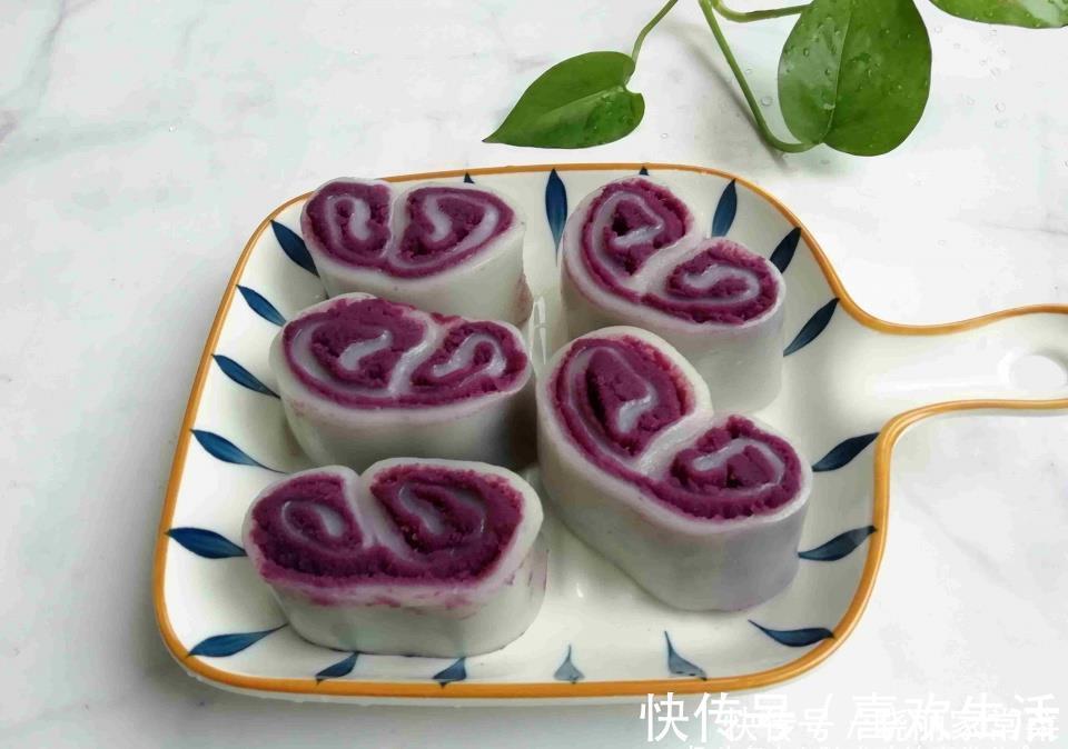 低热量|此物富含花青素，低热量高饱腹，蒸熟卷一卷，冰凉软糯又拉丝