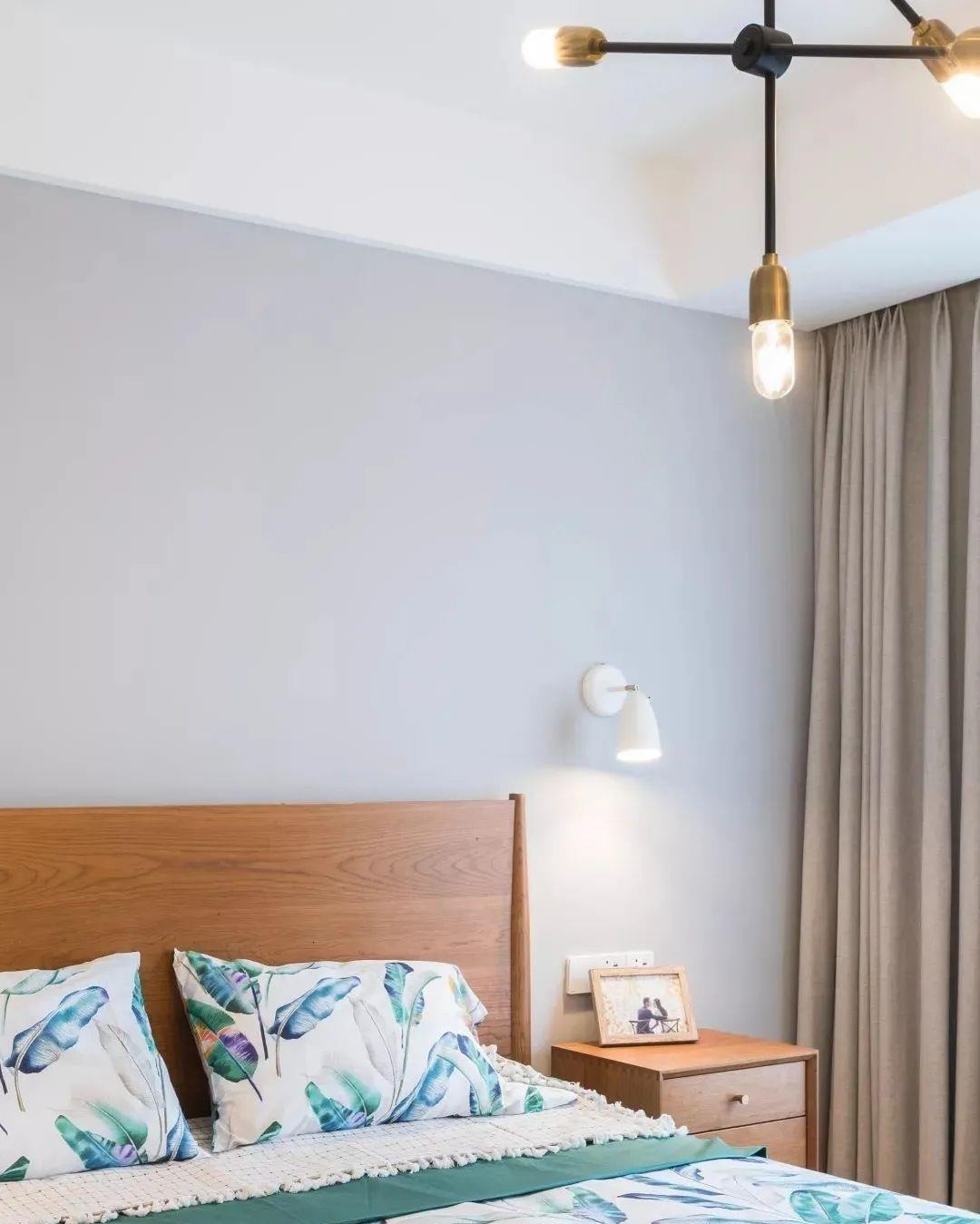 小户型|89㎡北欧风小户型,低调灰+白色+原木色设计,打造温馨小家