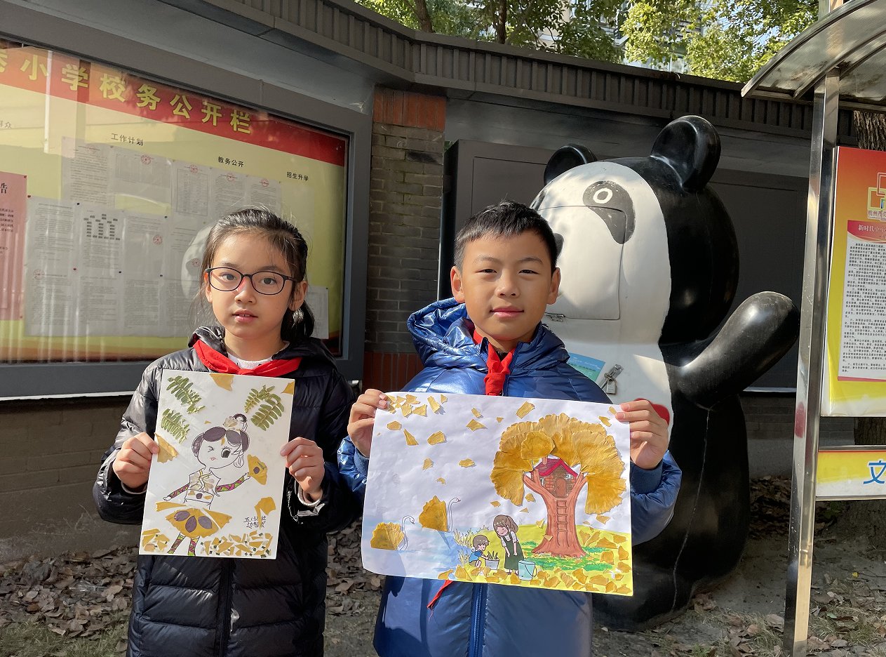 银杏|杭州市刀茅巷小学：牵手古银杏，幸福齐迎新