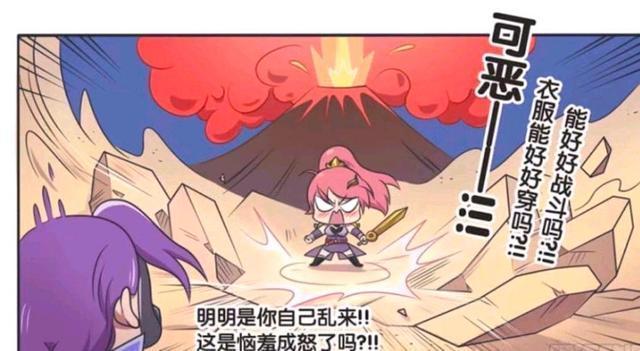 花木兰|王者萌萌假日:兰陵王和花木兰对战中;面对袭击,花木兰怒了!