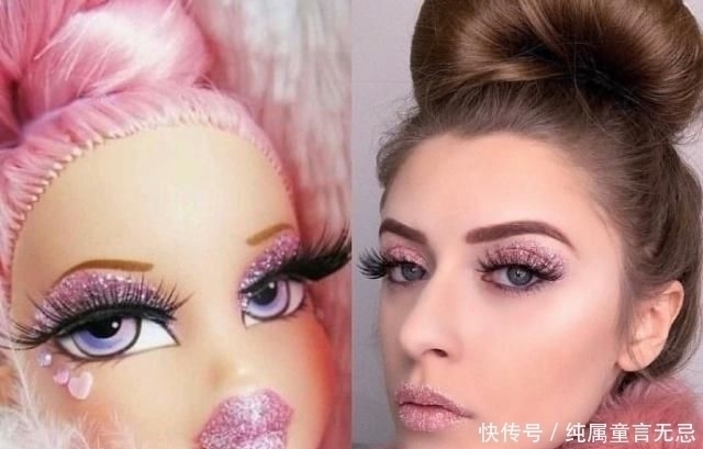 红唇|“芭比娃娃仿妆”真假难辨,红唇电眼超模颜,你最想拥有哪一款