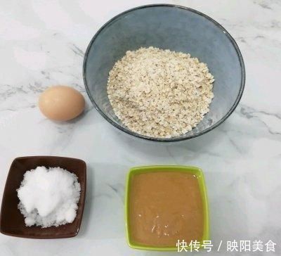 回味无穷的花生酱燕麦饼干来拯救你的胃