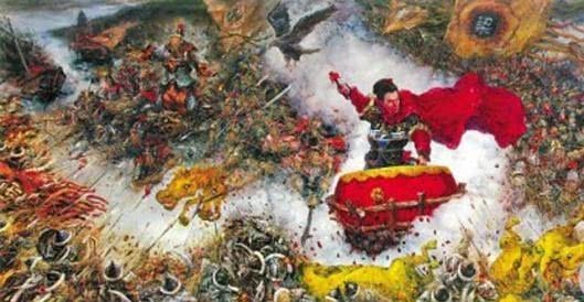 古代|古代军队行军打仗扛着五颜六色旗帜不累吗?有什么作用