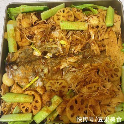 孜然粉|香辣烤鱼（烤箱版）