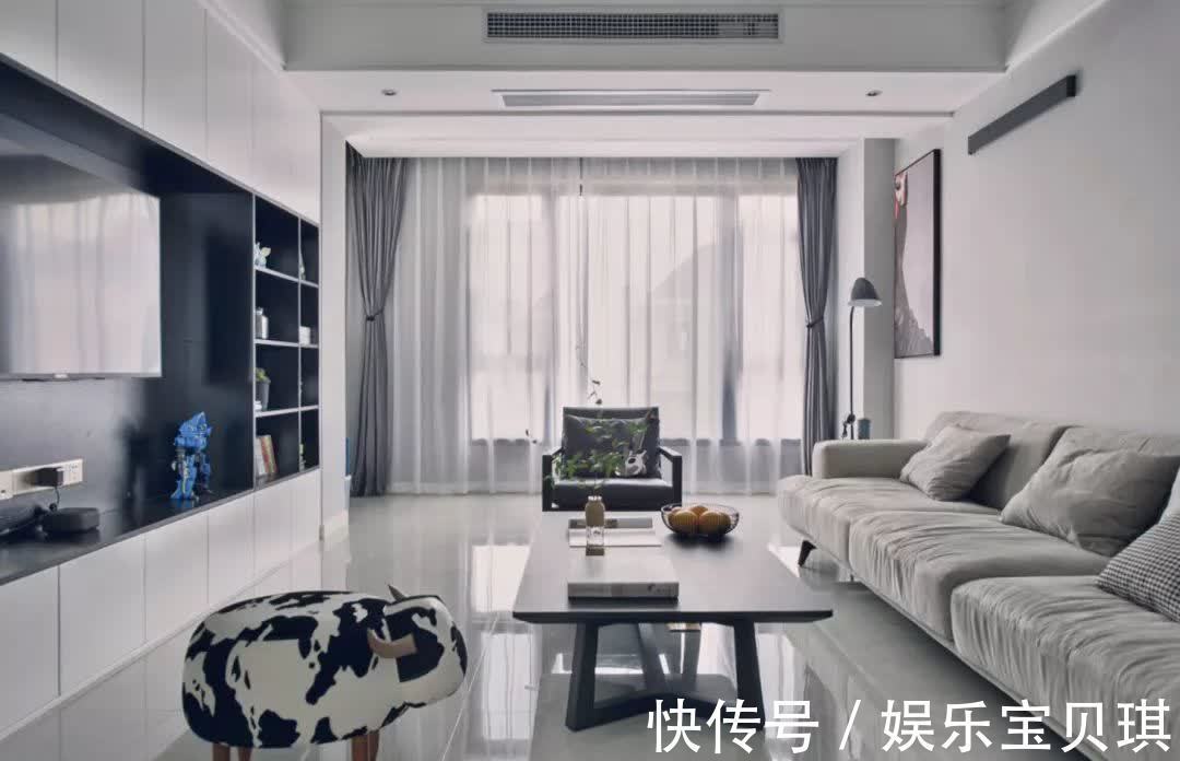 家具|最平淡朴素的黑白灰,同样可以彰显温暖,流露出温馨和爱