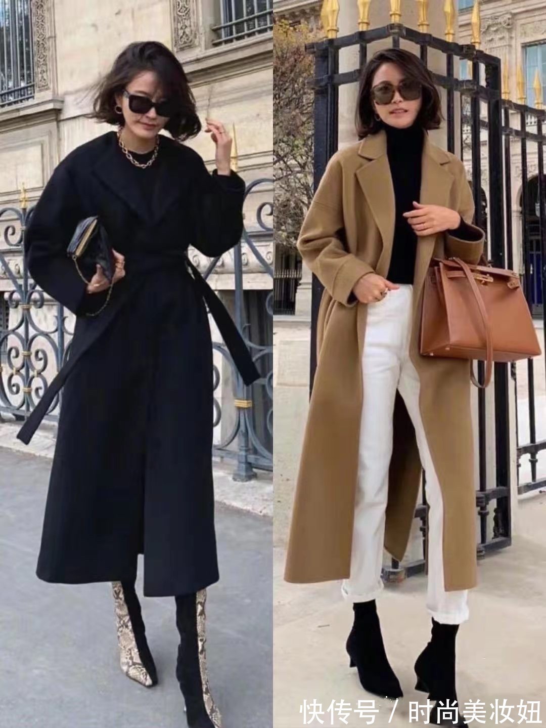 围巾|这是我见过“最舒服”的秋冬穿搭,极简大气的通勤装,气质美绝了