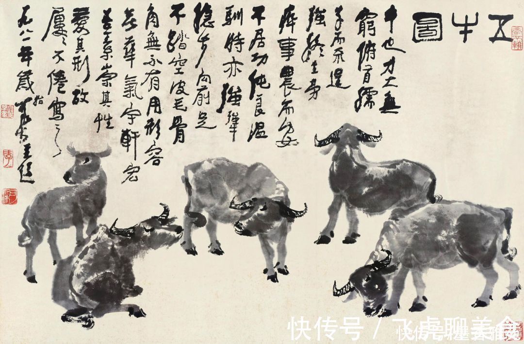 齐白石@奇趣洋溢,不可一世——大师李可染绘画欣赏