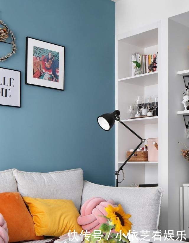 主卧|年轻人的家干嘛要装修的灰突突？青春明媚充满朝气，住着才舒服