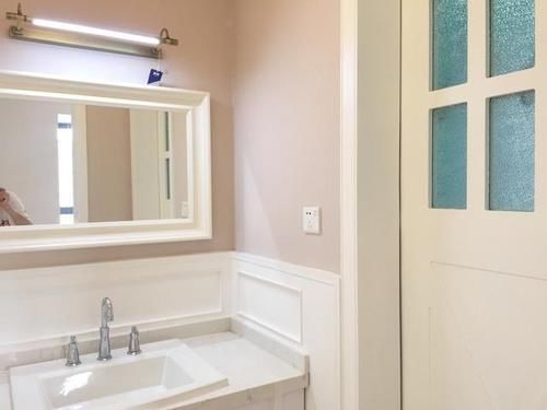 背景墙|朋友120平新家装修完工,电视墙这么设计,太值得借鉴了