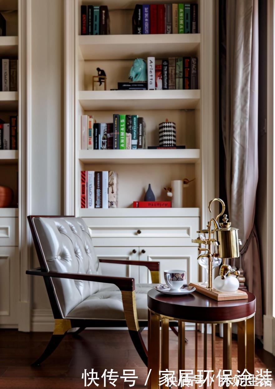娱乐室|浪漫的法式公馆风,合理规划格局提升居住体验,第一眼就被吸引
