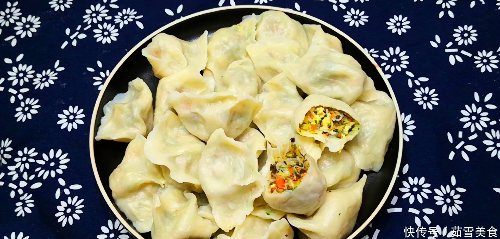 白菜饺子怎样做好吃?调馅原来有秘诀,吃起来比肉馅还香,真解馋