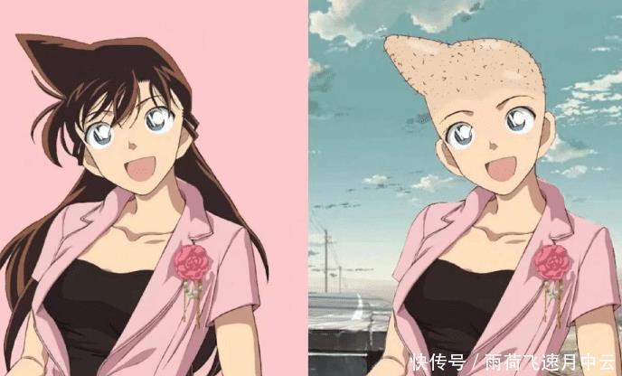 眼见|眼见不一定为实,当动漫角色去掉头发后,我不敢再直视贝吉塔了!