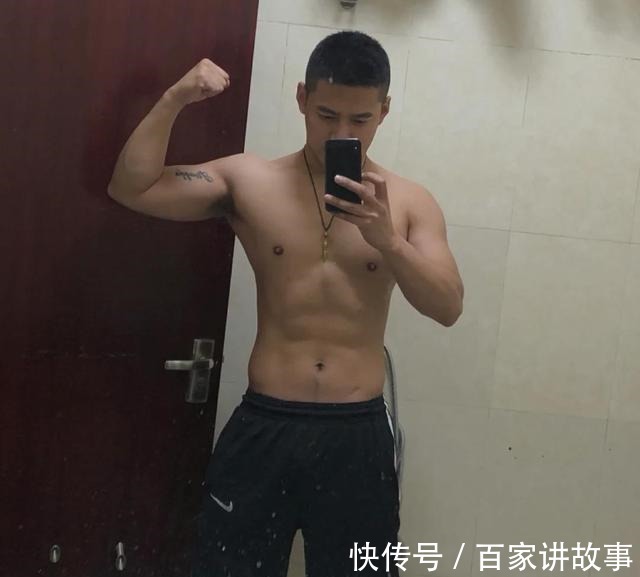 男人味|活捉一枚阳刚之气十足的寸头肌肉帅哥,好养眼!