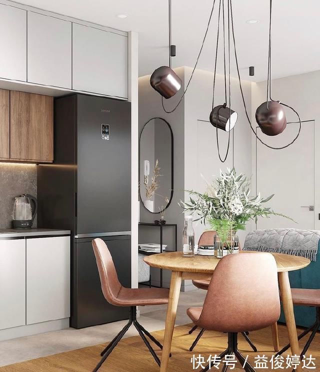 背景墙|如果我有一套小户型就照这样装，又美又有品，室内一切都想照搬