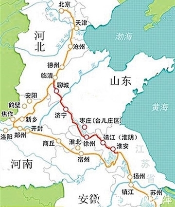 长江水量|京杭大运河为什么总是傍湖而行,直接用湖面作航道难道不是更方便吗?