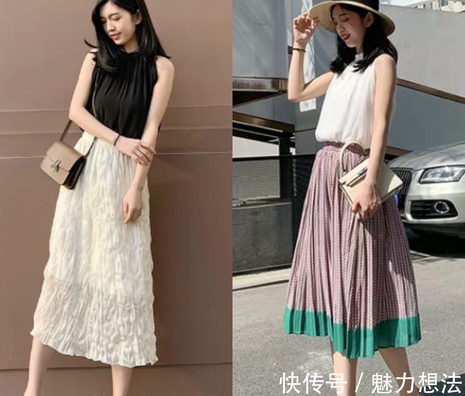 穿搭 夏日里的极简黑白穿搭示范,演绎无尽魅惑,也太美太高级了!