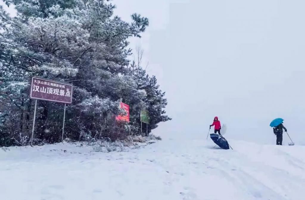 县区|初雪！周边县区雪景美图来袭！