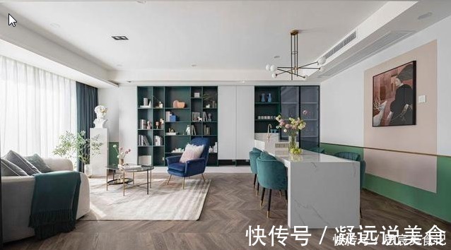 装修|“去客厅化”装修火了!她家不要电视墙、不买餐桌,全屋太高级!