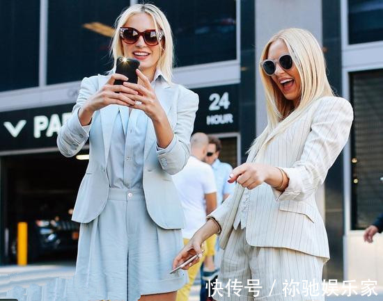 marie 她们没有血缘关系,却靠穿衣搭配,成为了时尚圈当红“双胞胎”CP