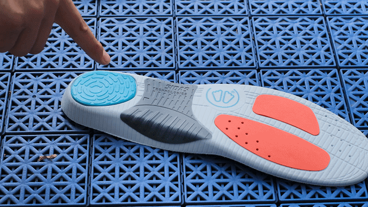 sid专业避免运动伤病，SIDAS综合运动减震鞋垫，绝佳减震性能体验