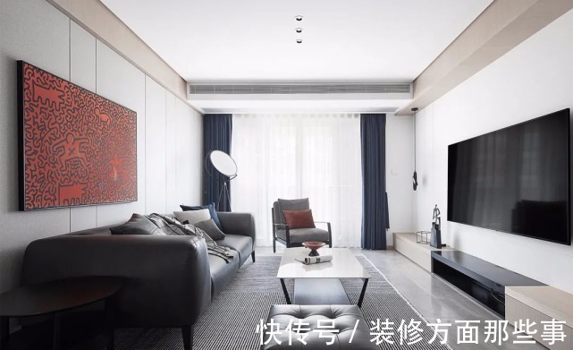 现代自然风|120㎡现代自然风,原木色的软装,搭配皮质感,打造优雅的家!