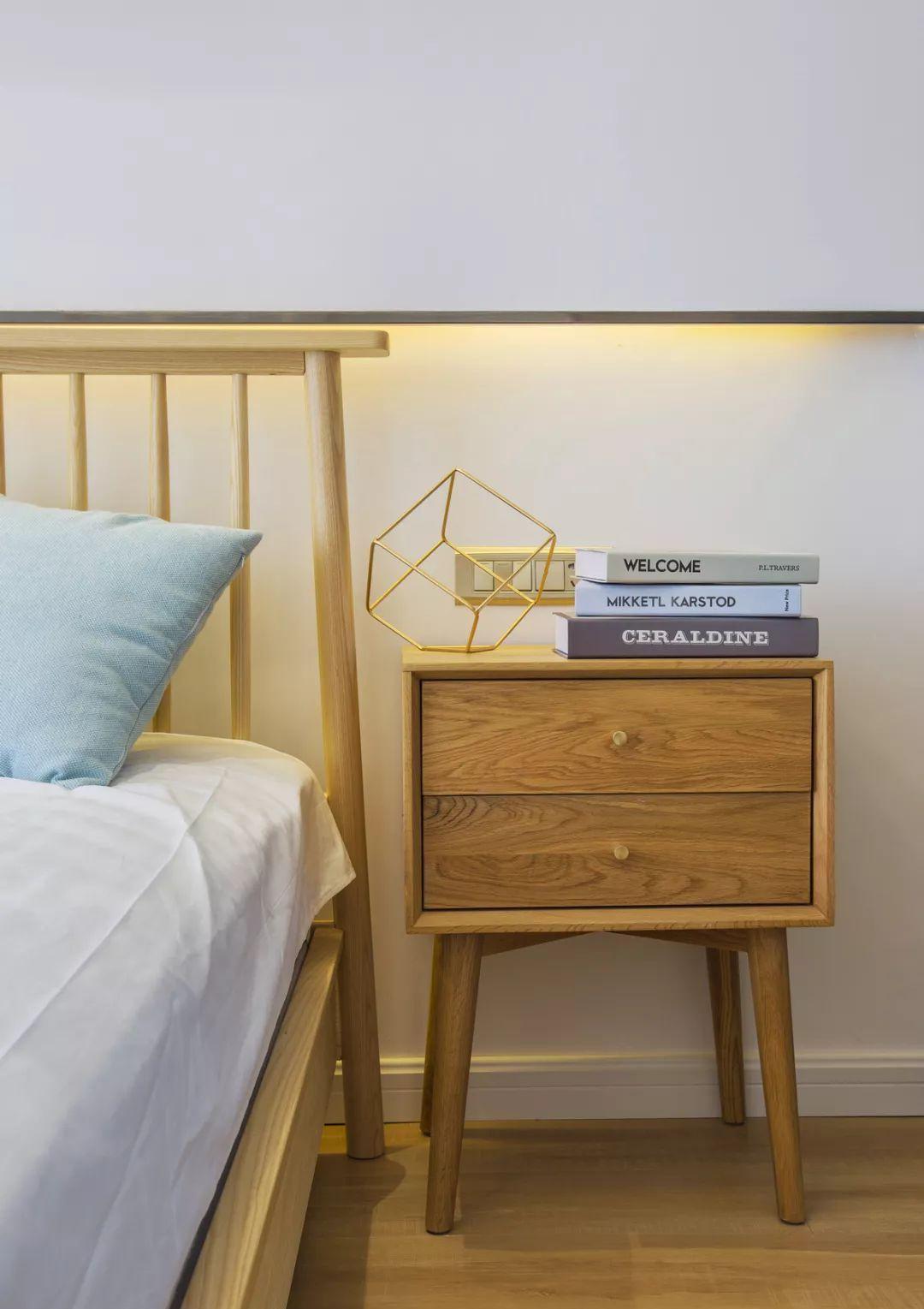 装修|105平简约的北欧风,橙色系很活力的装修,喜欢简单温馨的家