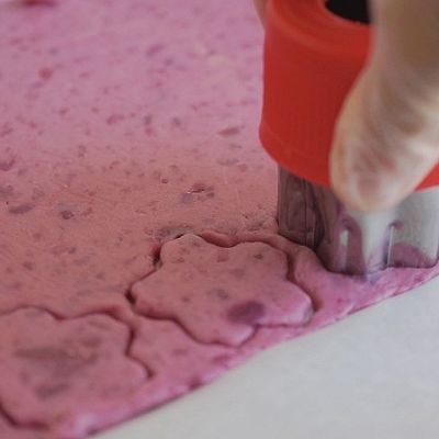 奶香紫薯小饼干