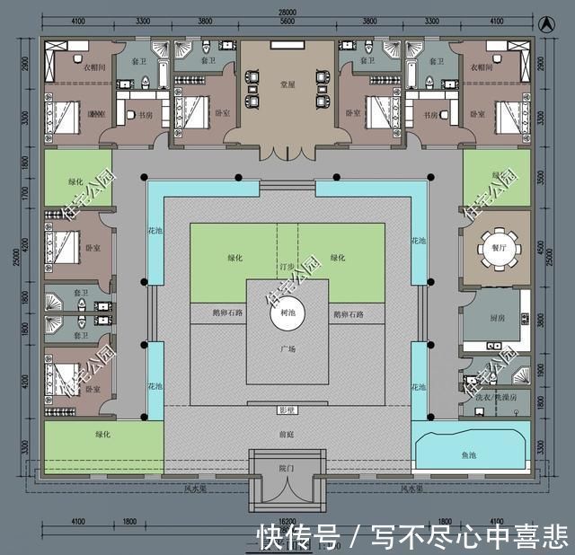 小知识|给农村父母盖养老房,这10套小平层真心不错,神龛堂屋火炕全都有
