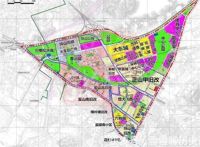 坪山实验学校|一文看懂坪山发展规划、旧改、学校、商业和投资价值