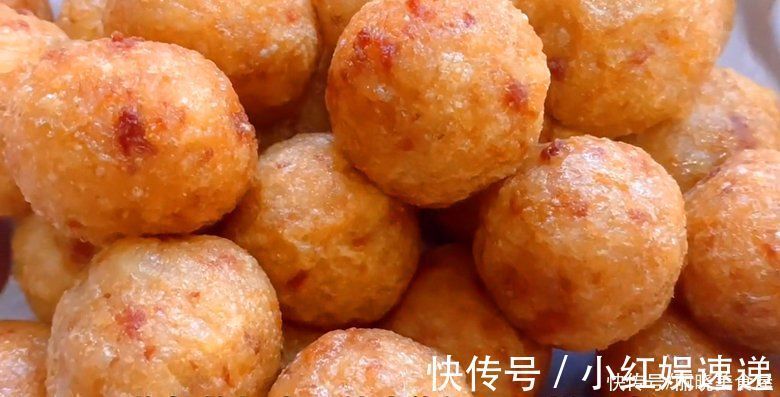 糯米|炸糯米圆子不散开有窍门,外酥里糯满屋飘香,吃上一口就停不下来