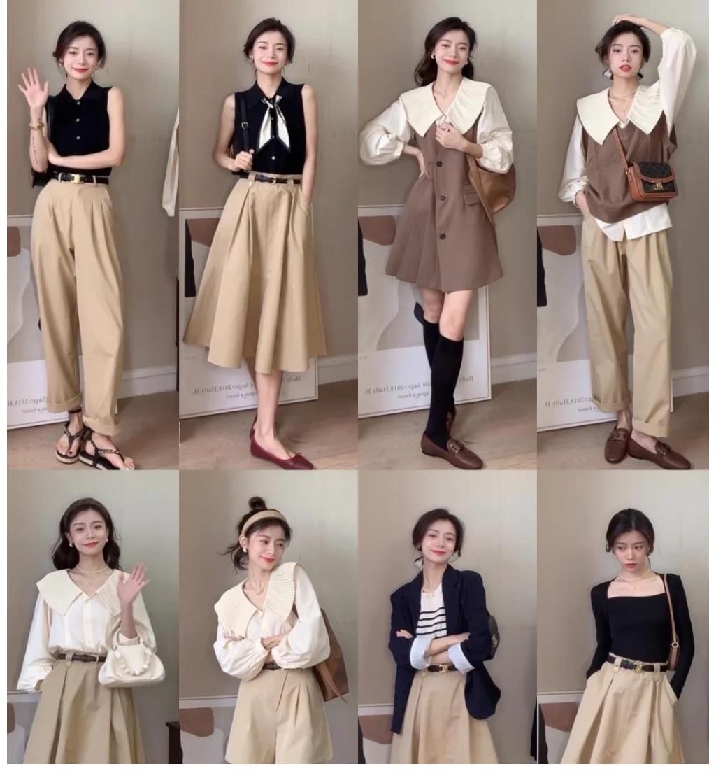 轻熟 72套秋冬的通勤穿搭,建议收藏,马上就可以穿了,每天一套不重样