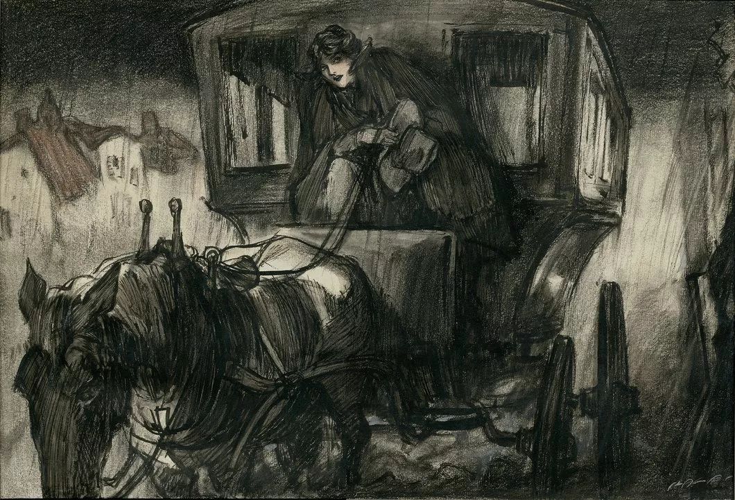 上流社会@美国最伟大的插画家,记录了上流社会的男男女女纸醉金迷的情景