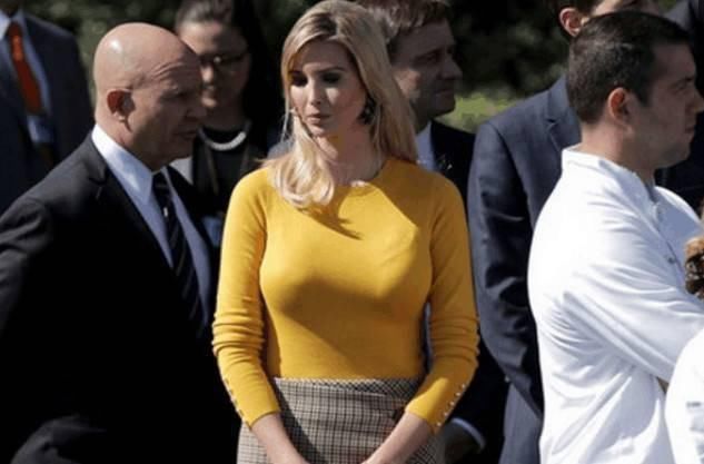 总统之女伊万卡,最性感model,身为3个孩子的母亲身材依旧火辣