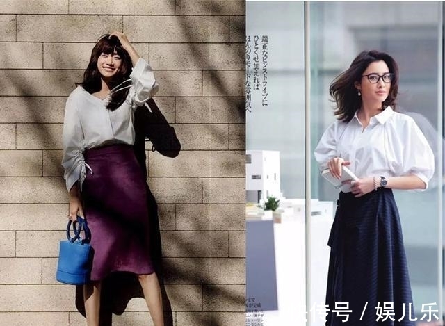 迷笛裙 这5组时髦不出错的日系通勤穿搭，也太时髦优雅了吧！值得借鉴