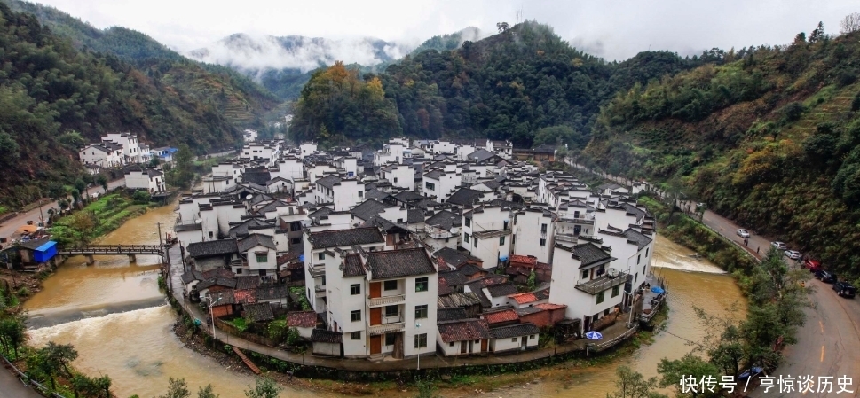 世界最圆的村庄，河流环绕出宁静和美丽，被称为“中国八卦村”