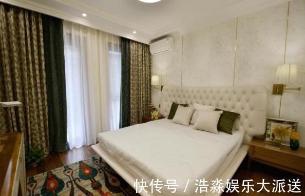 质感|125㎡复古时尚新房大理石与石膏线混合应用,打造奢华质感空间