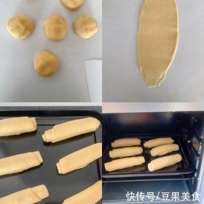 奶油毛毛虫面包｜松软香甜，超好吃