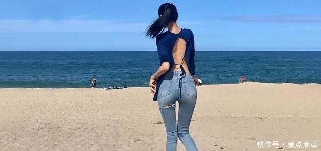 色牛仔裤|牛仔裤美女,完美彰显出女性优雅高贵的气质,焕发出不一样的气场