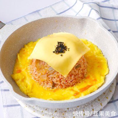 好吃到飞起的风靡韩国的，汉拿山炒饭，这样做0失败