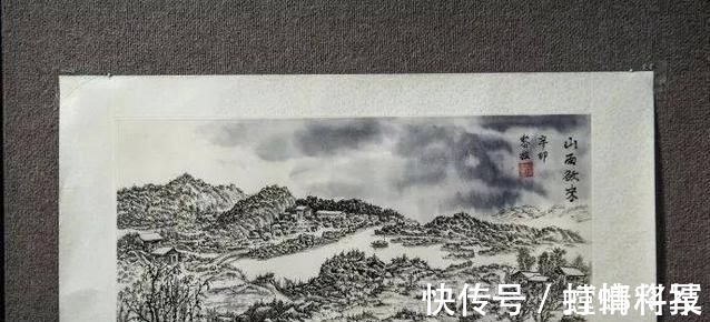 黎姿&黎姿82岁父亲国画水平高：模仿黄宾虹非常像，绘画造诣很出彩