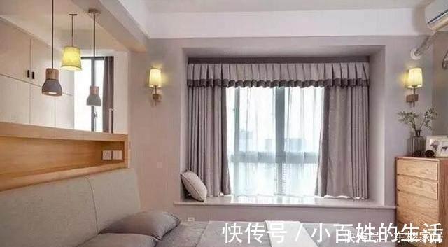 床头|新房装修终于完工，第一次见主卧床头不靠墙的忍不住晒一晒