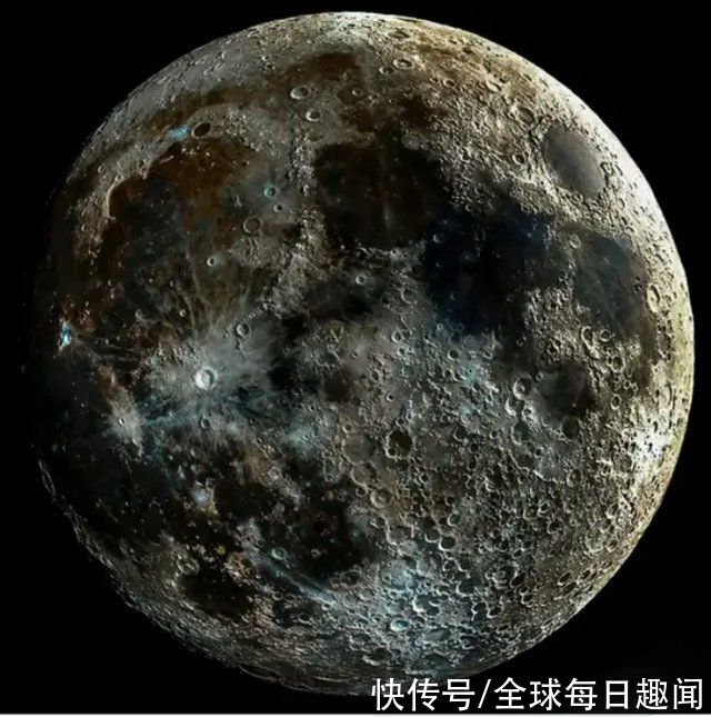 美丽的月晕带来新一年吉祥祝福,千张照片合成不一样的月球